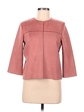 Zara W&B Collection Faux Leather Jacket (view 1)