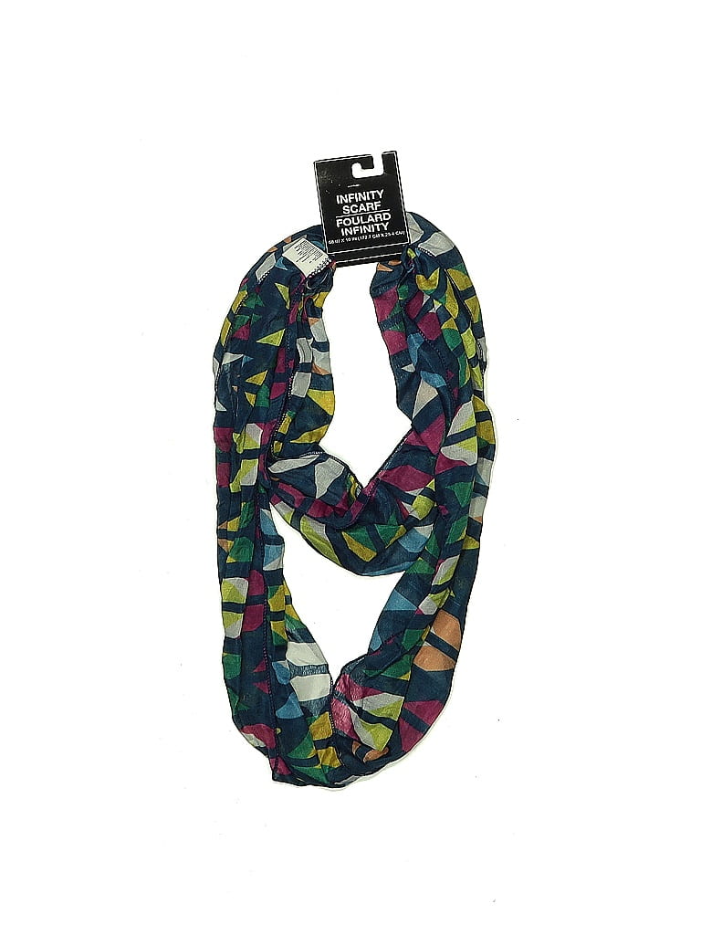 Assorted Brands 100% Polyester Teal Scarf One size - photo 1