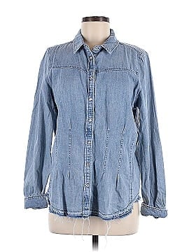 French Dressing Jeans Long Sleeve Button-Down Shirt (view 1)