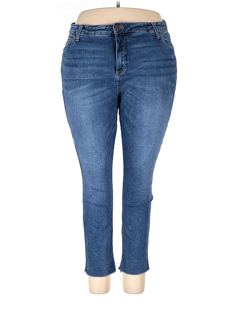 Kut from the Kloth Blue Jeans Size 22 (Plus) - photo 1