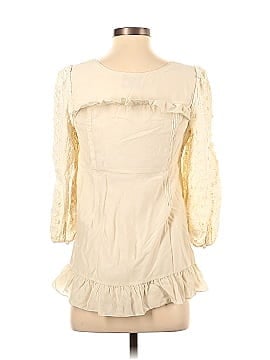 Juicy Couture 3/4 Sleeve Silk Top (view 2)