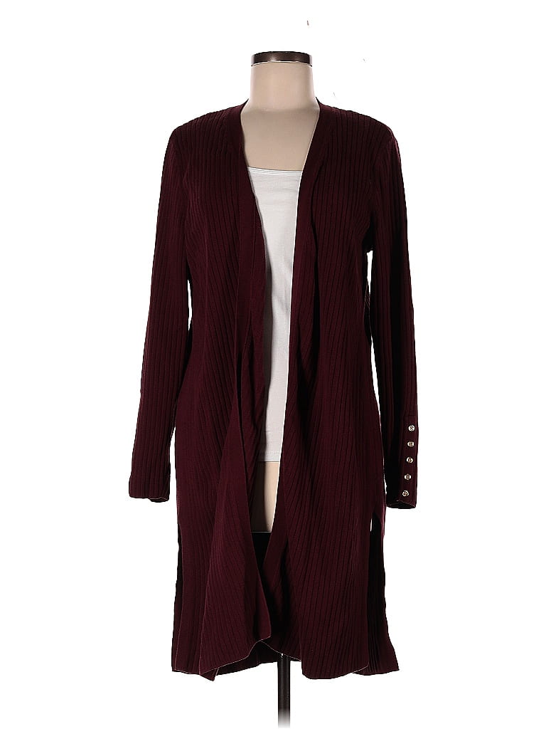 Talbots 100 Cotton Burgundy Cardigan Size L 73 Off Thredup