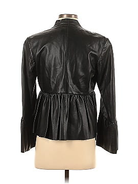 Uterque Faux Leather Jacket (view 2)