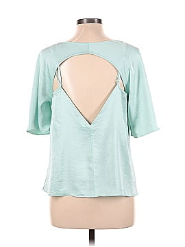 Daily Practice By Anthropologie Short Sleeve Blouse (view 2)