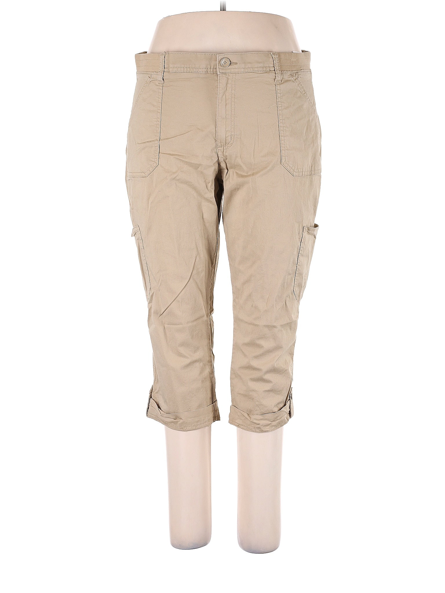 Lee Tan Cargo Pants Size 18 (Plus) - 52% off | ThredUp