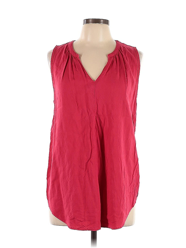 Universal Thread 100% Rayon Red Sleeveless Blouse Size L - photo 1