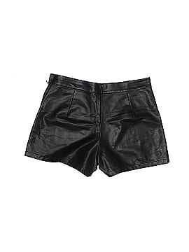 Everbellus Faux Leather Shorts (view 2)