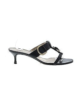 Dolce & Gabbana Leather Slide Sandals (view 1)