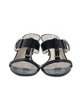 Dolce & Gabbana Leather Slide Sandals (view 2)