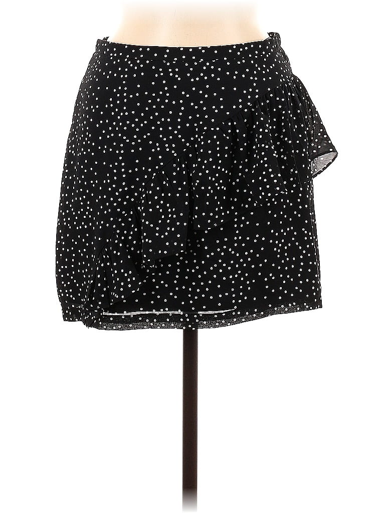 Cotton Candy LA 100% Polyester Stars Polka Dots Black Casual Skirt Size M - photo 1