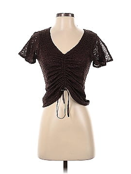 Nicole by Nicole Miller Short Sleeve Blouse (view 1)