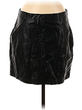 Stella Luce Faux Leather Skirt (view 1)