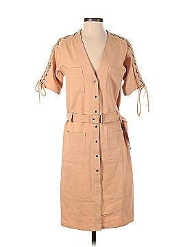 Chloé Button Front Belted Dress (view 1)