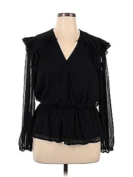 Simply Vera Vera Wang Long Sleeve Blouse (view 1)