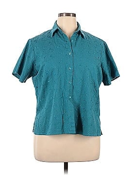 Coldwater Creek Short Sleeve Button-Down Shirt (view 1)