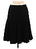Black Saks Fifth Avenue Solid Black Casual Skirt Size M - photo 2