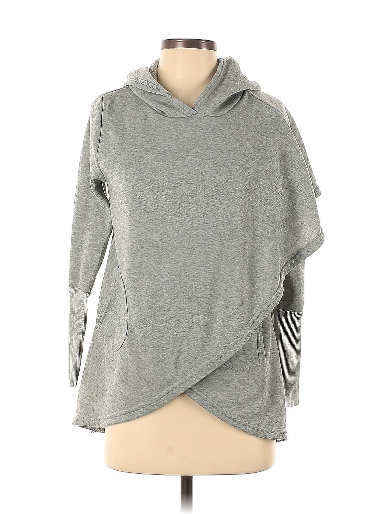 Assorted Brands Gray Pullover Hoodie Size S - photo 1