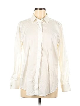 Iris & Ink Long Sleeve Button-Down Shirt (view 1)