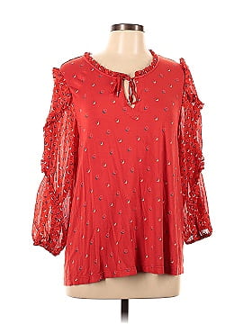 Maeve by Anthropologie 3/4 Sleeve Blouse (view 1)