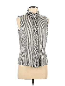 Armani Collezioni Sleeveless Button-Down Shirt (view 1)