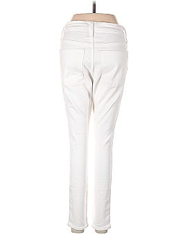Madewell Petite 10" High-Rise Skinny Jeans in Pure White (view 2)