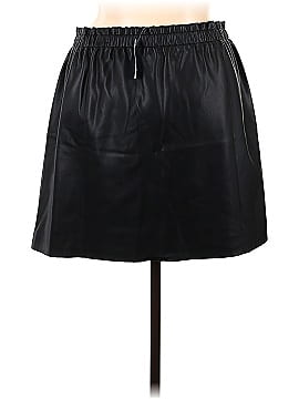 Ann Taylor LOFT Outlet Leather Skirt (view 2)