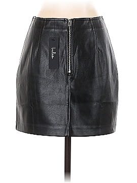 Lulus Faux Leather Skirt (view 2)