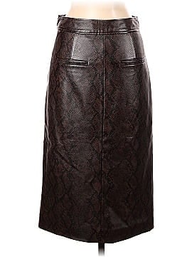 Tibi Faux Leather Skirt (view 2)