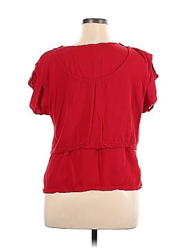 Red's Threads Short Sleeve Blouse (view 2)