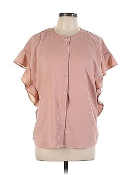 AWARE by Vero Moda Short Sleeve Blouse (view 1)