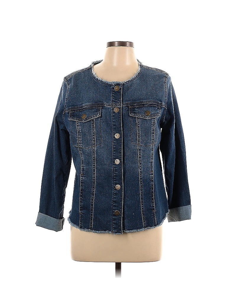 Lori Belted Denim Jacket Light Denim