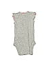Just One You Made by Carter's 100% Cotton Gray Short Sleeve Onesie 0-3 MO / 3 MO - photo 2