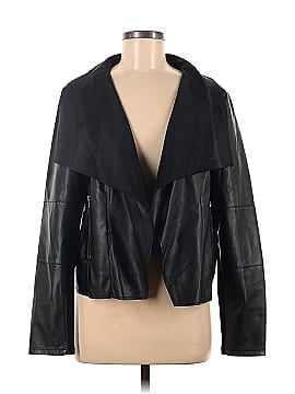 Essentials Faux Leather Jacket (view 1)