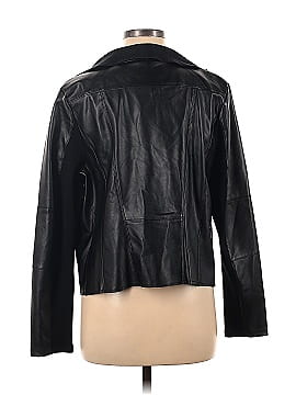Essentials Faux Leather Jacket (view 2)