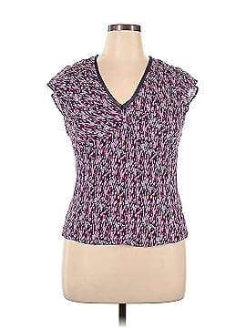 Style&Co Short Sleeve Blouse (view 1)