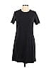 Gap Solid Black Casual Dress Size L - photo 1