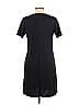 Gap Solid Black Casual Dress Size L - photo 2