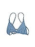 Zaful Solid Blue Swimsuit Top Size M - photo 1