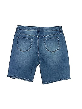 Universal Standard Denim Shorts (view 2)