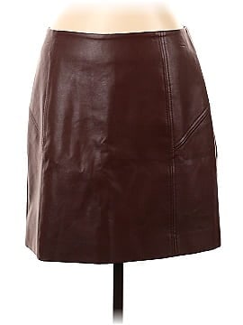 Bagatelle Faux Leather Skirt (view 1)