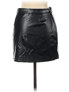 Hesperus Faux Leather Skirt (view 2)