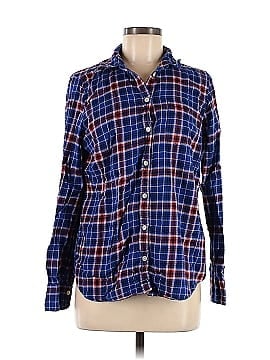 J.Crew Factory Store Long Sleeve Button-Down Shirt (view 1)