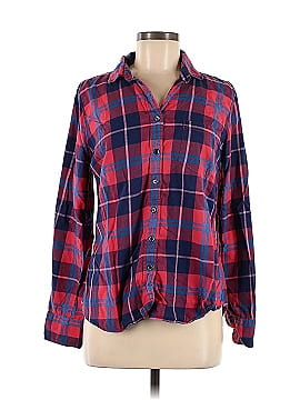 J.Crew Factory Store Long Sleeve Button-Down Shirt (view 1)