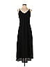 A New Day 100% Polyester Solid Black Casual Dress Size S - photo 1