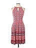 Wisp Floral Motif Paisley Red Casual Dress Size 10 - photo 1