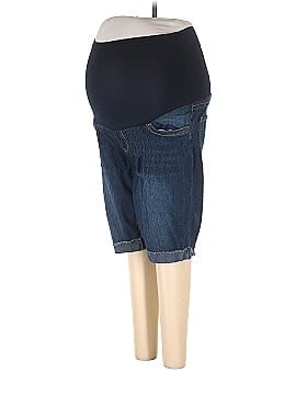 Times Two Maternity Denim Shorts (view 1)
