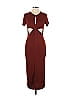 Love Squared Burgundy Casual Dress Size L - photo 1