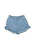 Aerie 100% Lyocell Acid Wash Print Blue Shorts Size S - photo 1