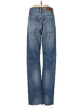 Madewell Rigid Straight Crop Jeans: Tall Cuff Edition (view 2)