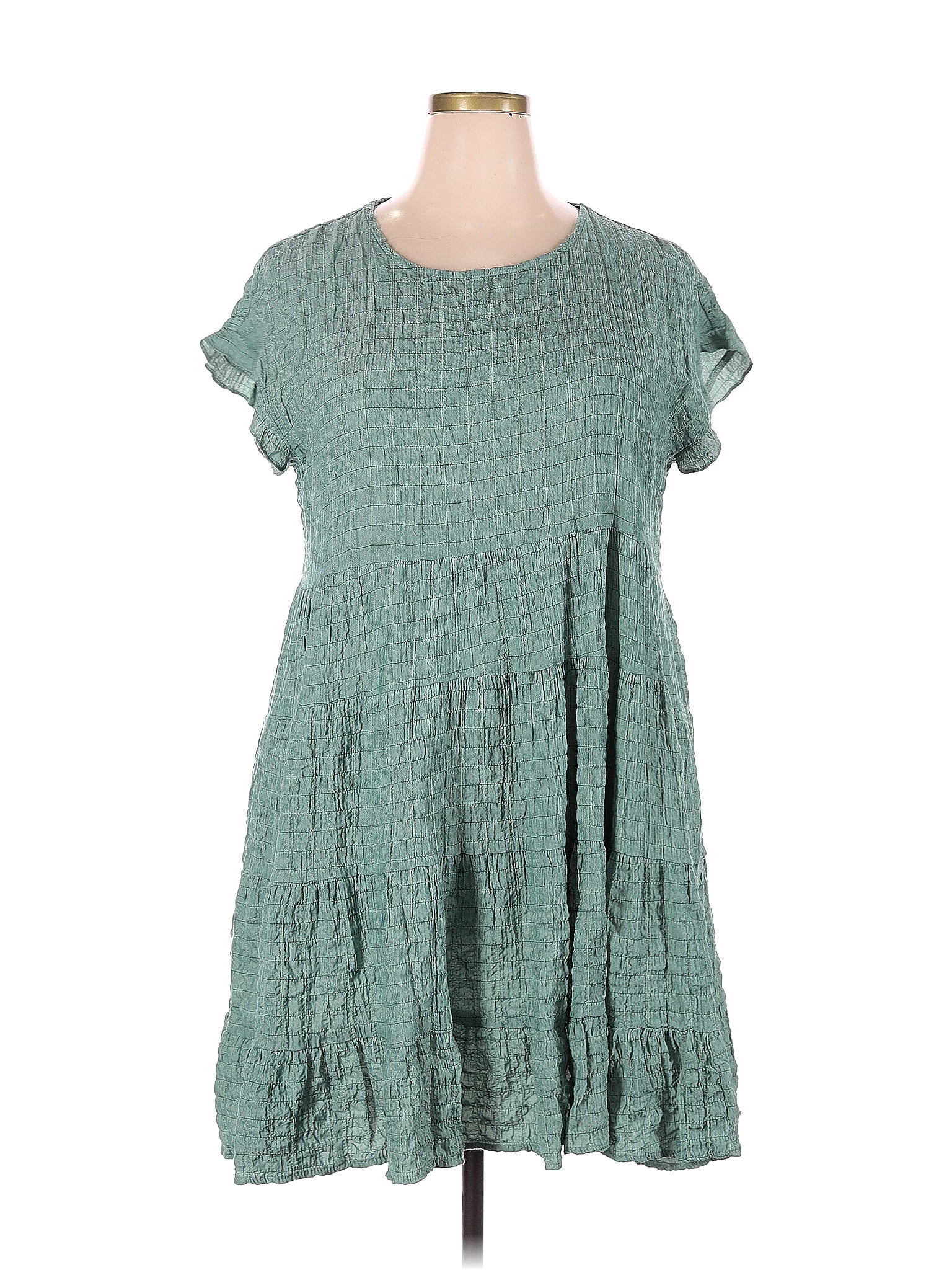 Knox Rose Teal Casual Dress Size XXL - 32% off | ThredUp